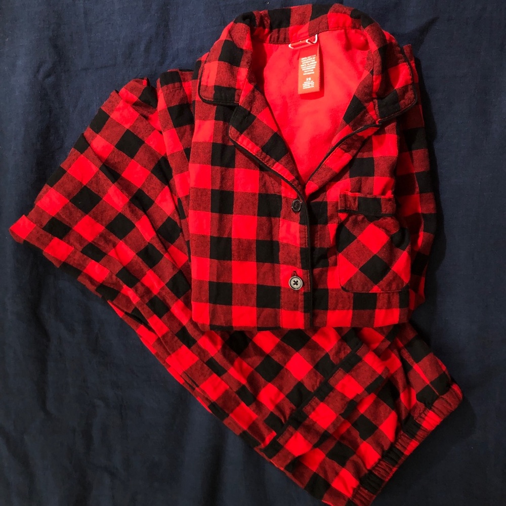Target 100% Cotton Flannel PJ Set XS